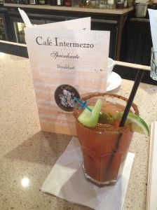 cafe Intermezzo Bloody mary