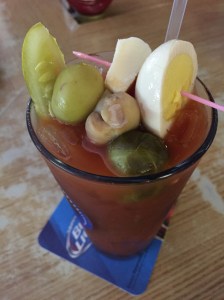 Between the Greens Bloody Mary