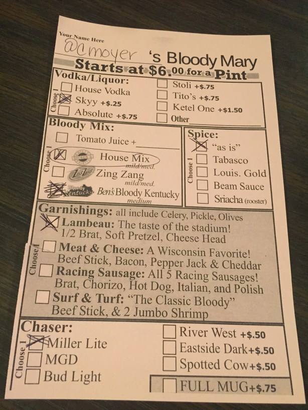 Dicken's Grille Bloody Mary