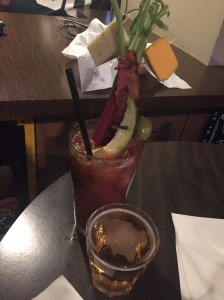 Dicken's Meat and Cheese bloody mary