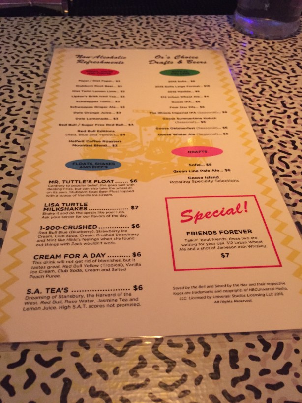 Saved by the Max Menu