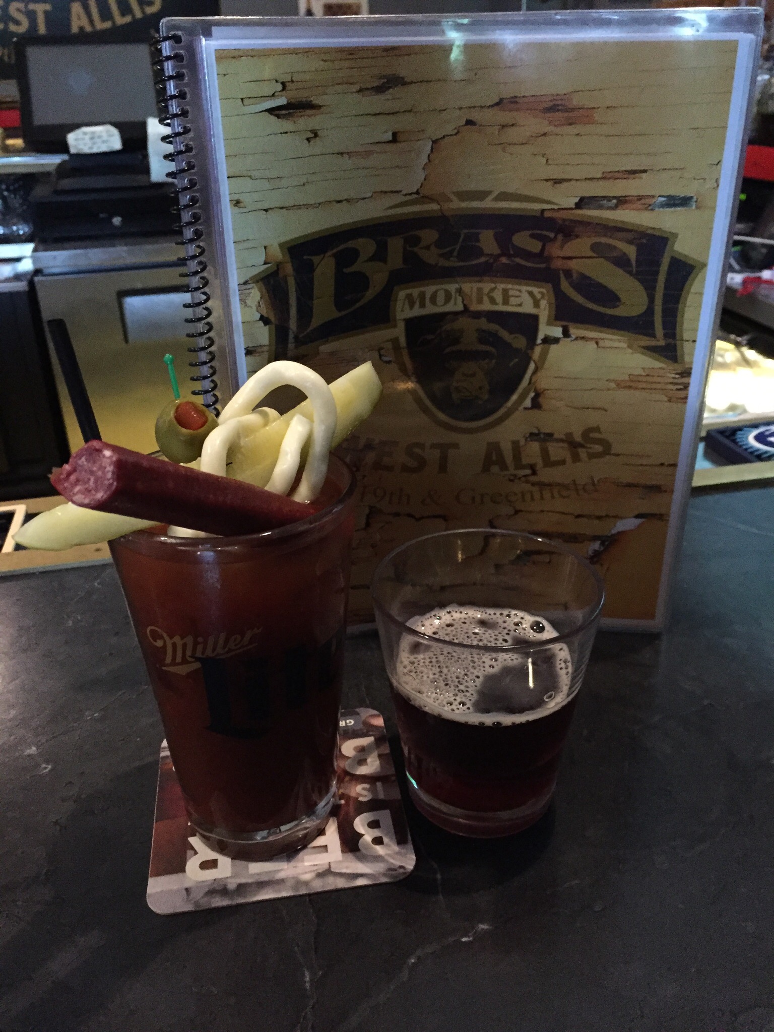 West Allis, WI Brass Monkey Out For Bloodies
